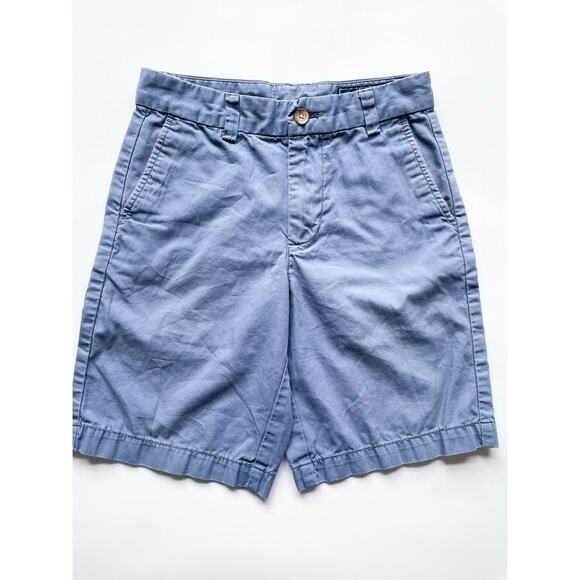 Boys Vineyard Vines Blue Chino Shorts Size 8 - Picture 1 of 4